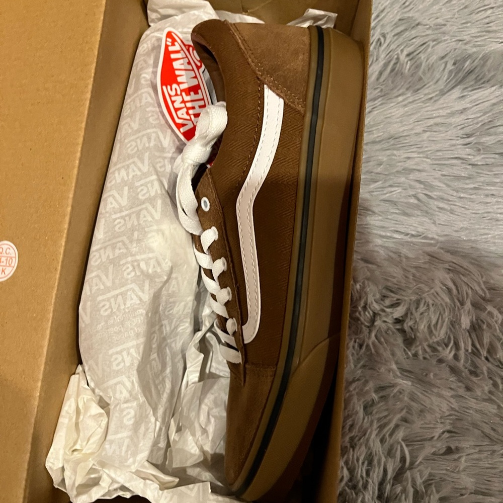 Brown VANS sneakers